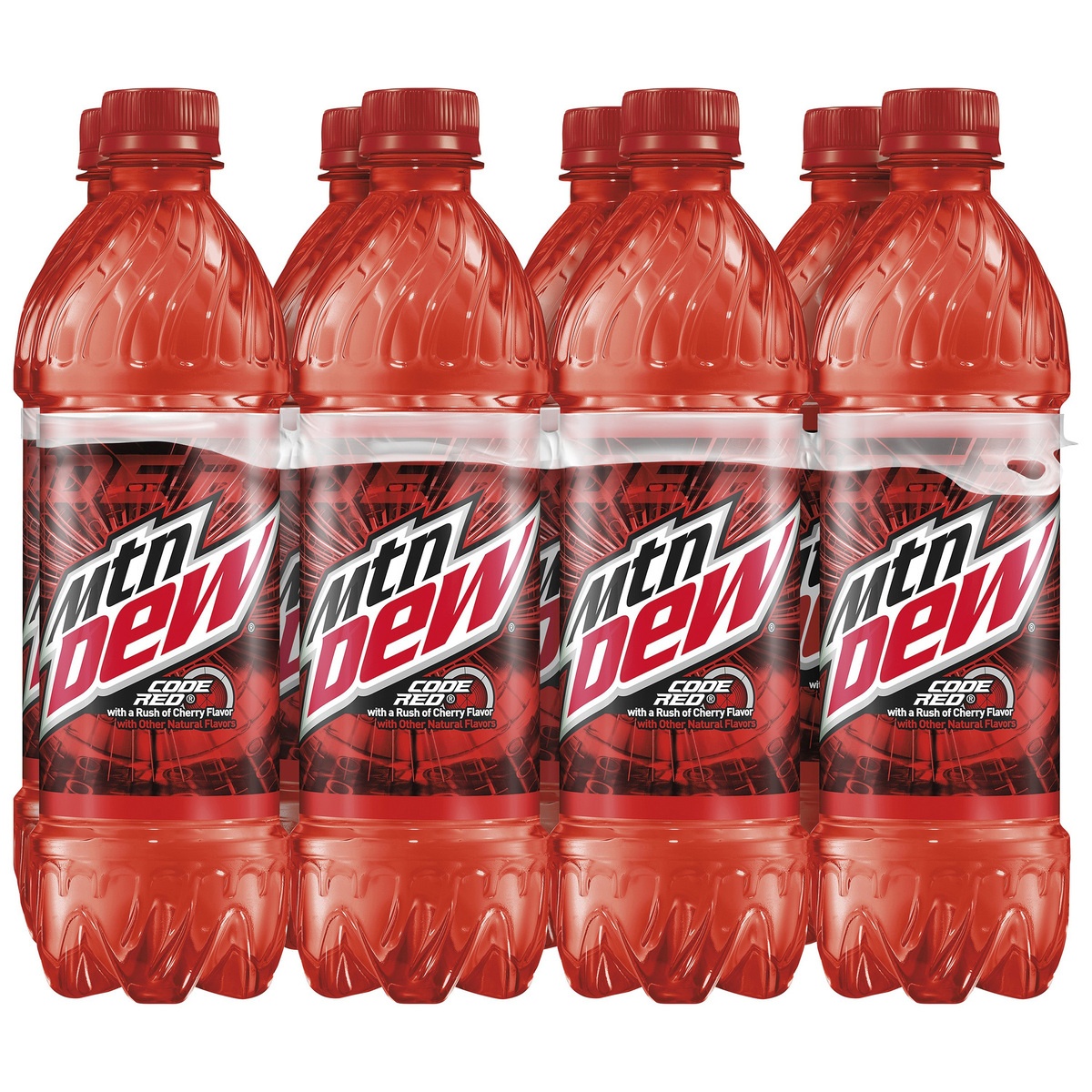 slide 2 of 2, Mtn Dew CODE RED PET BOTTLE, 8 ct; 16.9 fl oz