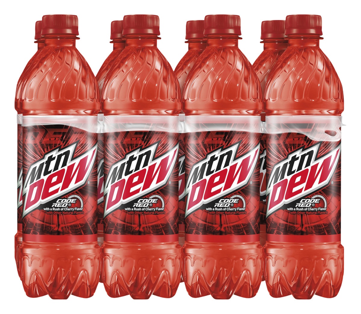 slide 1 of 2, Mtn Dew CODE RED PET BOTTLE, 8 ct; 16.9 fl oz