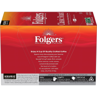 slide 5 of 21, Folgers Classic Roast Coffee, Medium Roast, Keurig K-Cup Pods, 10 Count Box, 10 ct