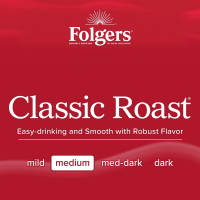 slide 20 of 21, Folgers Classic Roast Coffee, Medium Roast, Keurig K-Cup Pods, 10 Count Box, 10 ct