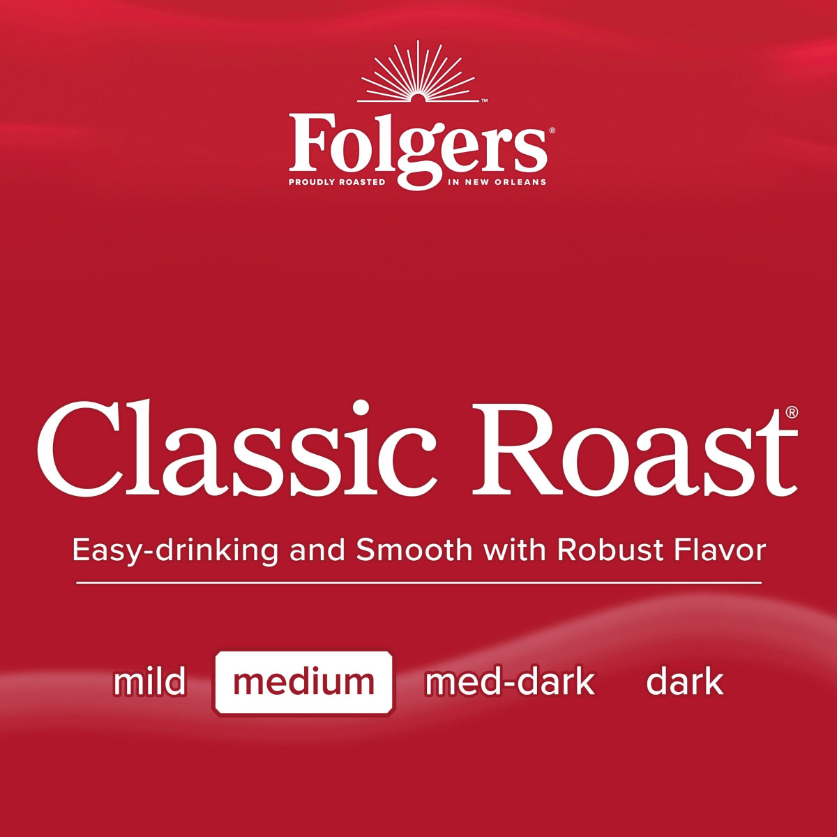 slide 15 of 21, Folgers Classic Roast Coffee, Medium Roast, Keurig K-Cup Pods, 10 Count Box, 10 ct