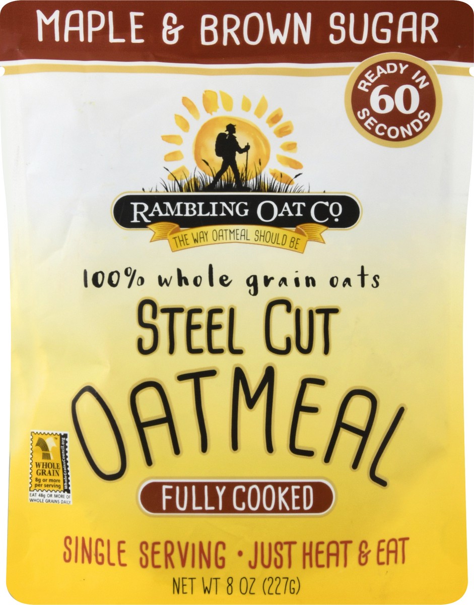 slide 6 of 13, Rambling Oat Co. Steel Cut Maple & Brown Sugar Oatmeal 8 oz, 8 oz