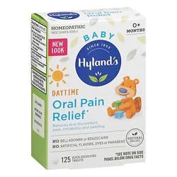 Hylands Bby Oral Pain Relief - 125 Count