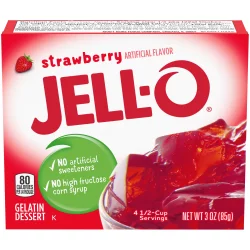 Jell-O Strawberry Gelatin Dessert Mix