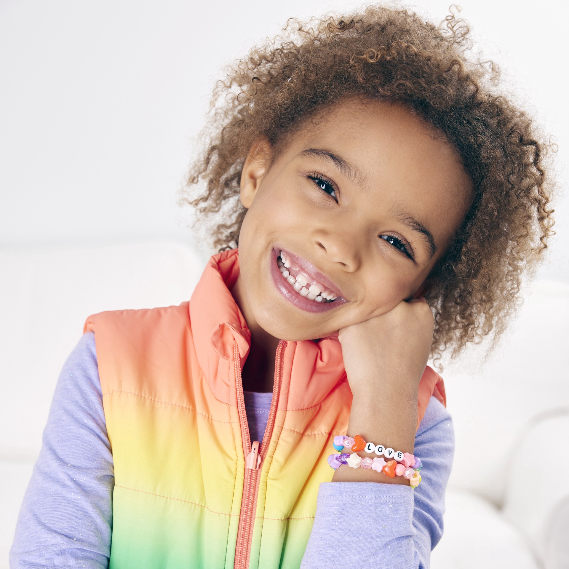 slide 6 of 14, Faber-Castell Creativity For Kids Rainbow Bead Jewelry Jar, 2.5 in x 5.3 in