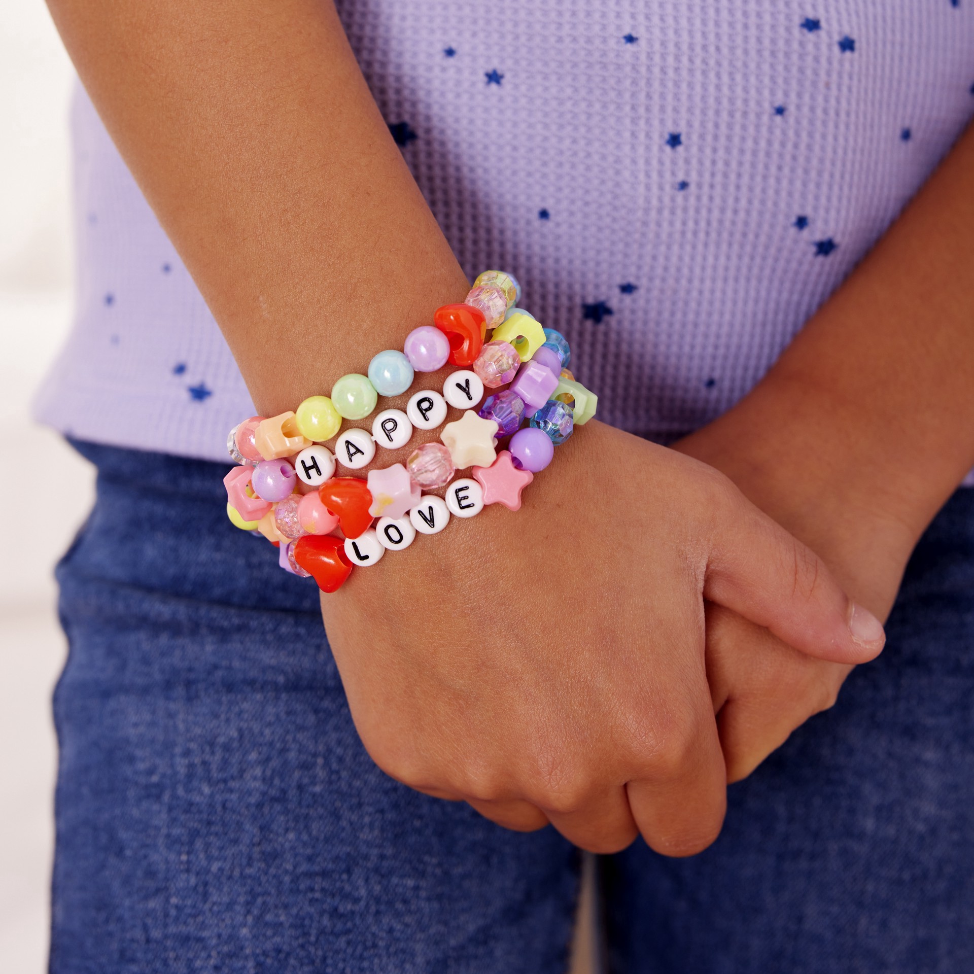 slide 7 of 14, Faber-Castell Creativity For Kids Rainbow Bead Jewelry Jar, 2.5 in x 5.3 in