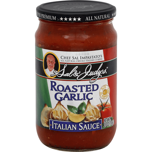 slide 1 of 1, Sal & Judy's Roasted Garlic Pasta Sauce, 25 oz