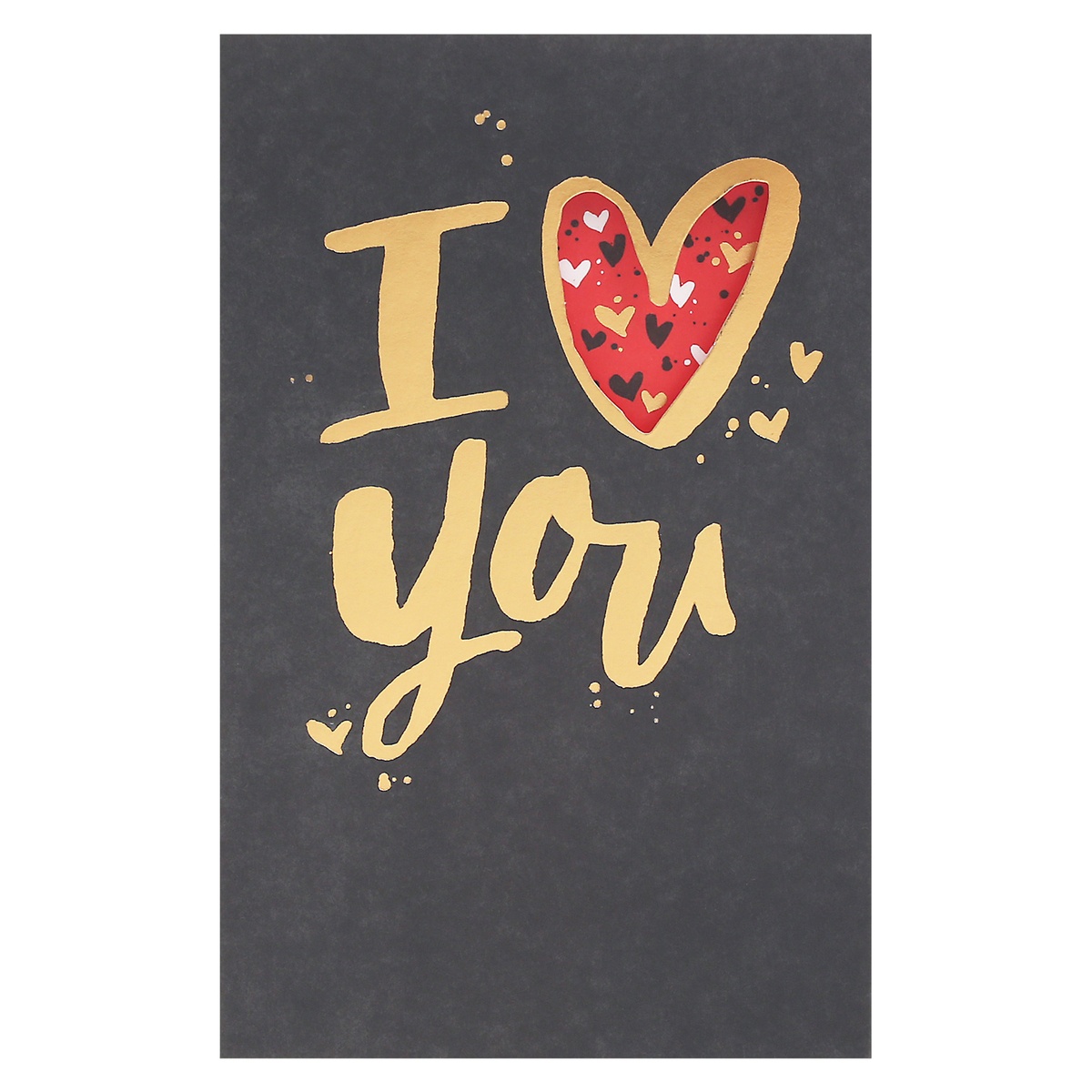 slide 1 of 1, American Greetings 60 Valentines Day Card - I Love You, 1 ct