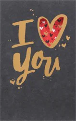 American Greetings I Love You Greeting Card 1 ea