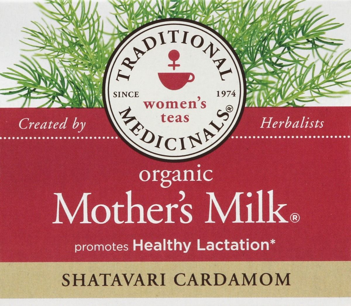 slide 3 of 5, Traditional Medicinals Mothers Milk Shatavari Organic Tea - 16 ct, 16 ct