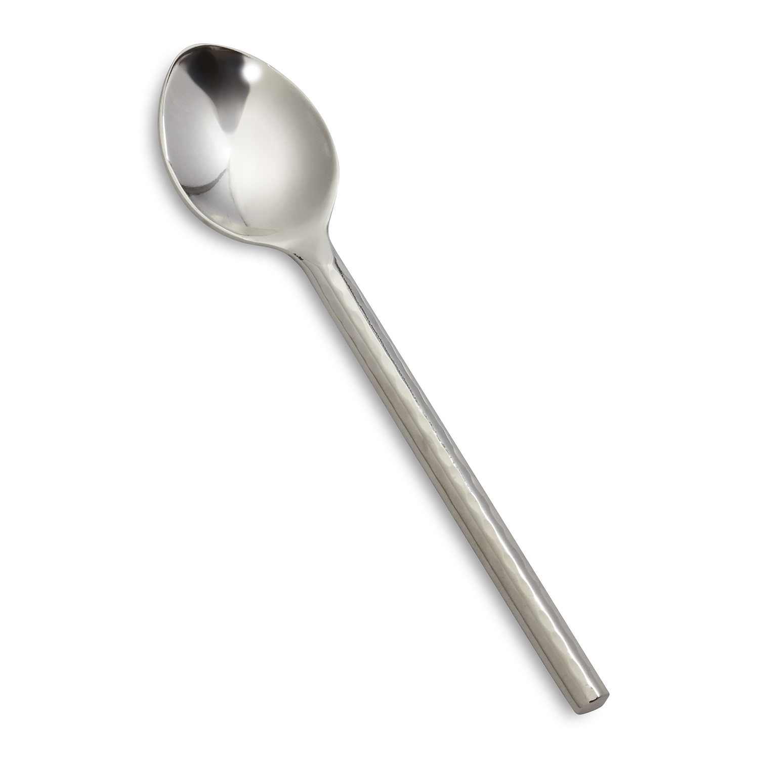 slide 1 of 1, Sur La Table Hammered Silver Demitasse Spoon, 1 ct