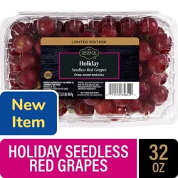 Private Selection® Holiday Seedless Red Grapes, 32 oz