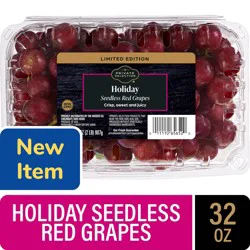 Private Selection® Holiday Seedless Red Grapes, 32 oz