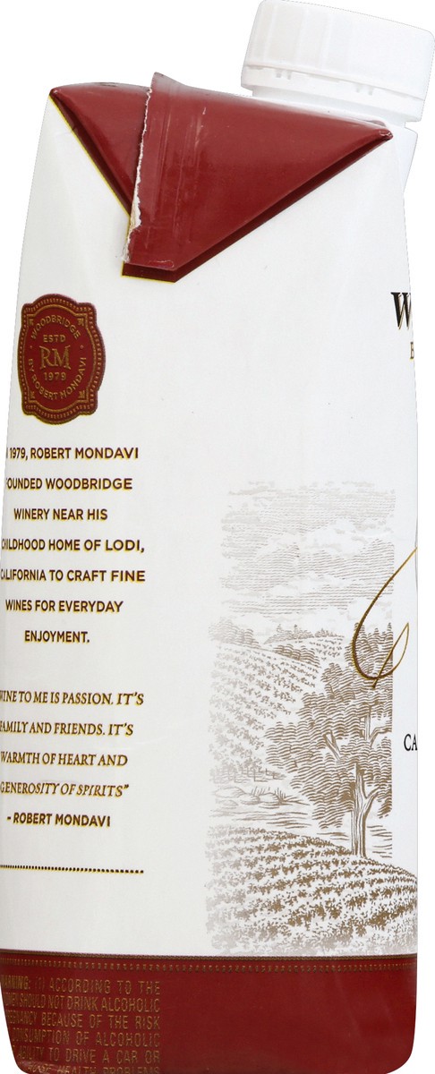 slide 6 of 7, Woodbridge by Robert Mondavi Cabernet Sauvignon Red Wine, 500 mL Box, 16.91 fl oz