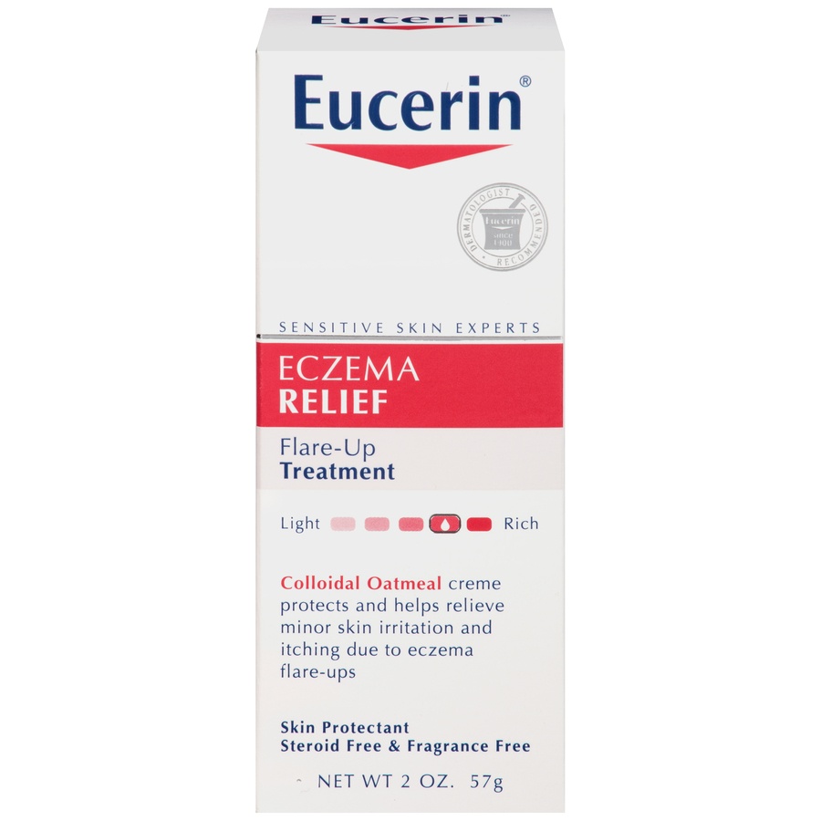 slide 1 of 6, Eucerin Eczema Relief Flare-Up Treatment, 2 oz