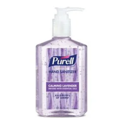 PURELL Advanced Hand Sanitizer Calming Lavender, 8 fl oz Table Top Pump Bottle