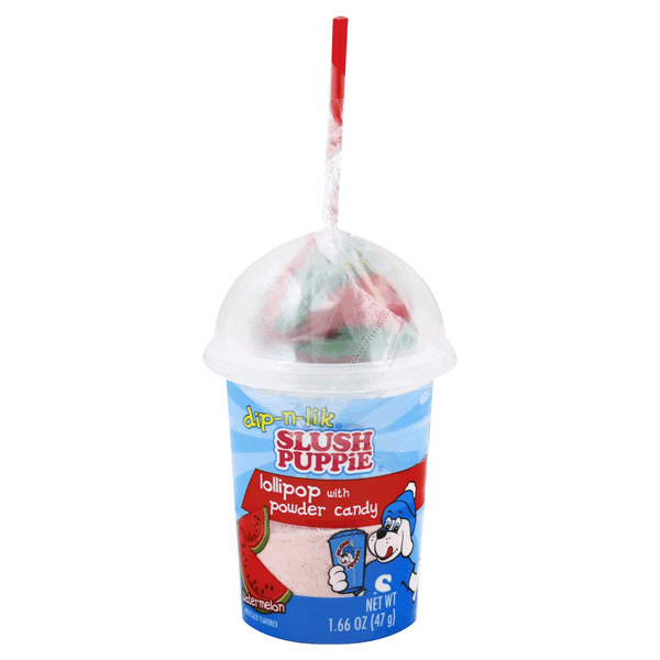 slide 1 of 1, Slush Puppie Dip-N-Lik Candy, 1.66 oz