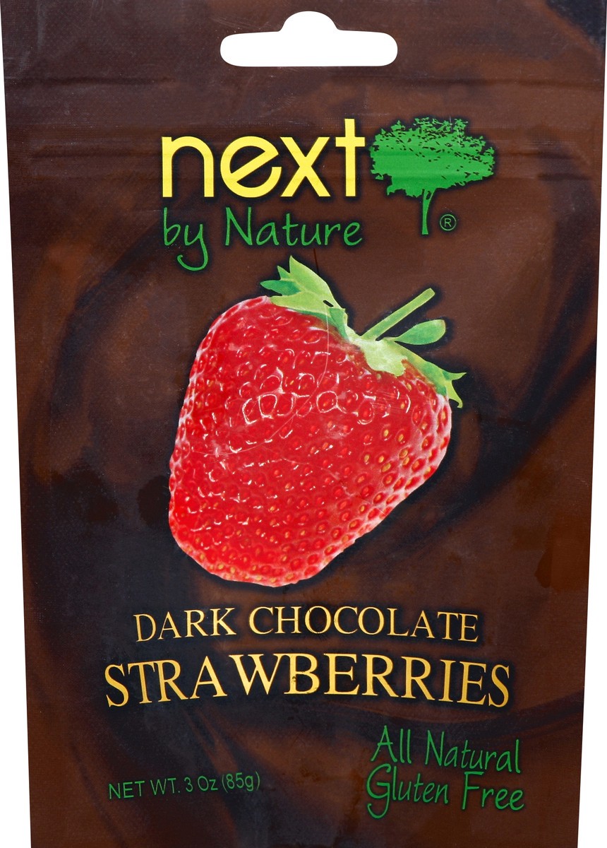 slide 1 of 1, Next by Nature Strawberries 3 oz, 3 oz