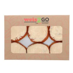 Weis2Go Peanut Butter Filled and Iced Donuts