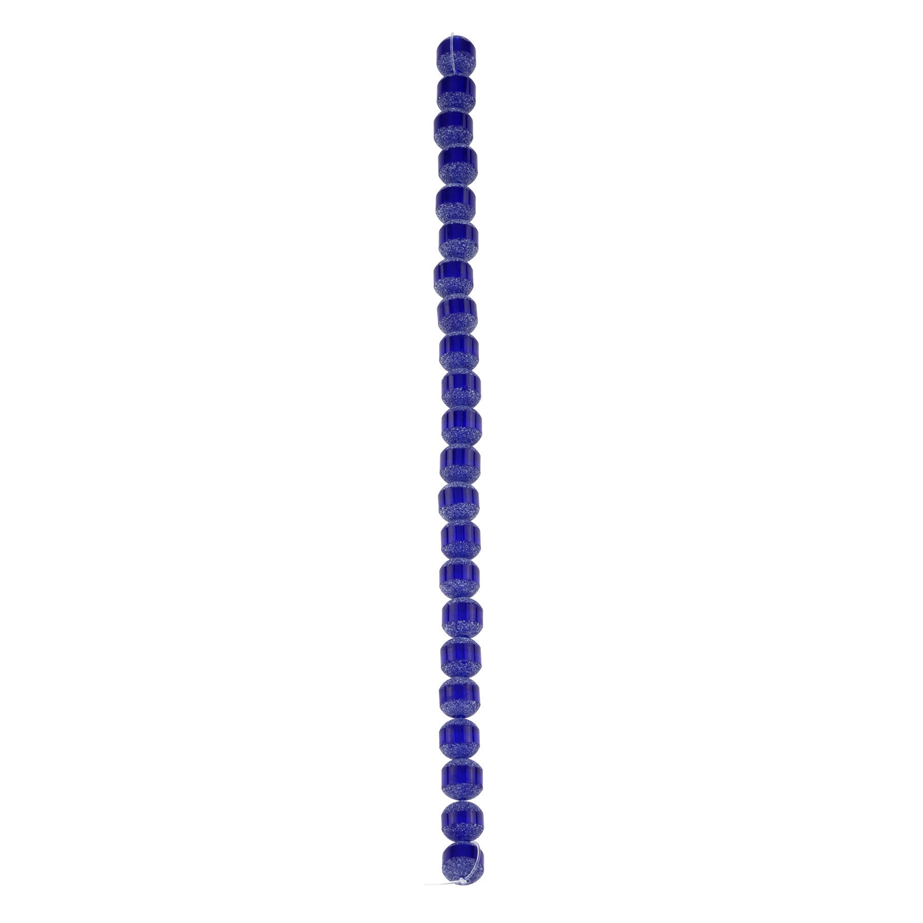 slide 2 of 3, Blue Matte Glass Round Beads, 8mm By Bead Landing, 8mm