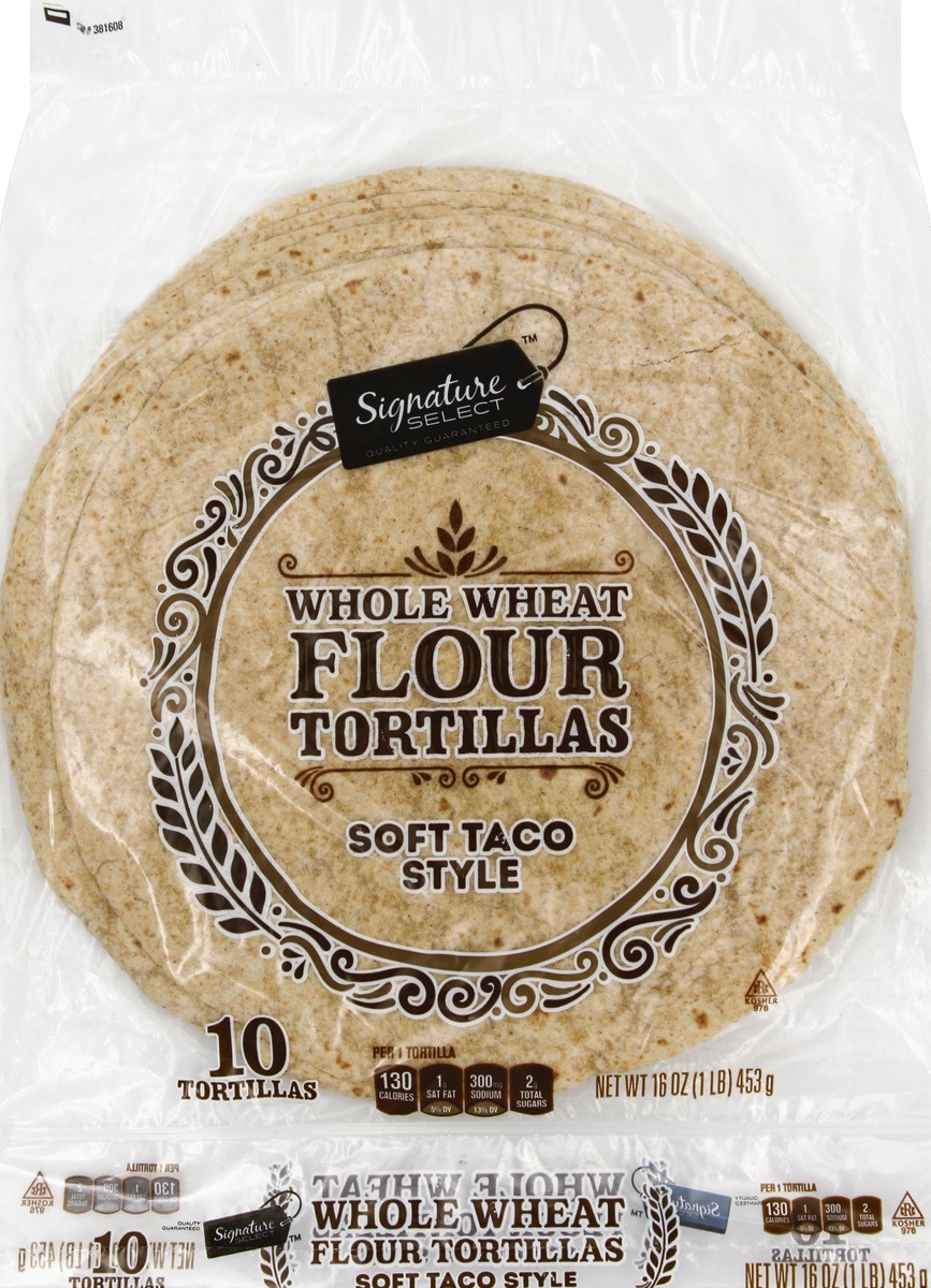 slide 3 of 5, Signature Select Tortillas 10 ea, 10 ct