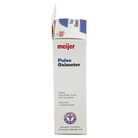 slide 4 of 17, Meijer Pulse Oximeter, 1 ct