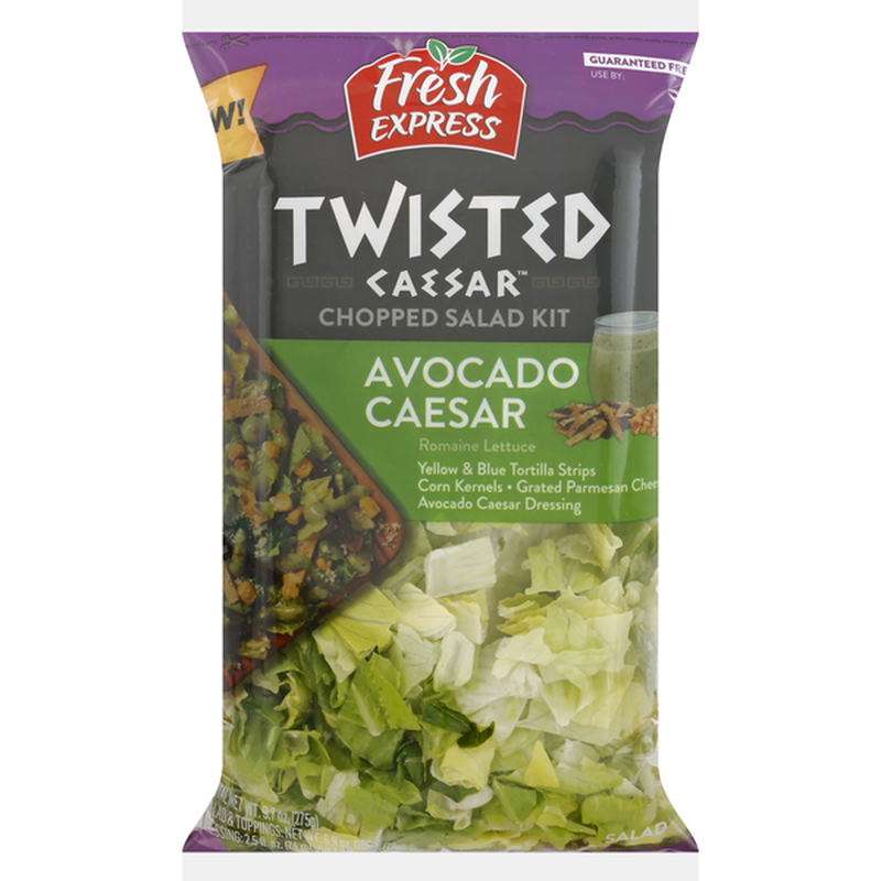slide 1 of 1, Fresh Express Twisted Avocado Caesar, 9.7 oz