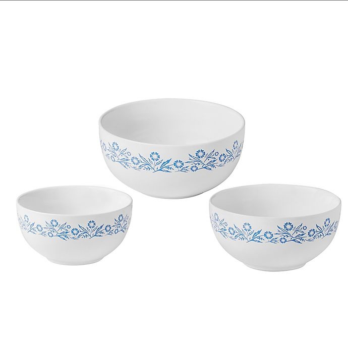 slide 1 of 3, CorningWare 60th Anniversary Mixing Bowl Set, 3 ct