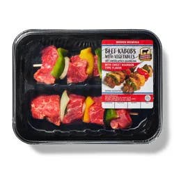 Cab Sweet Bourbon Beef Kabobs, 2 Kabobs
