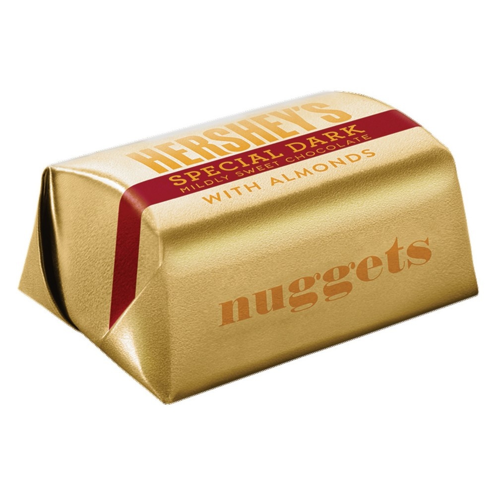 slide 7 of 7, Hershey's Nuggets Dark Chocolate with Almonds, 10.56 oz