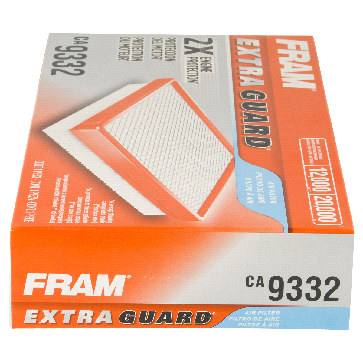 slide 3 of 6, Fram Extra Guard Air Filter CA9332, 1 ct