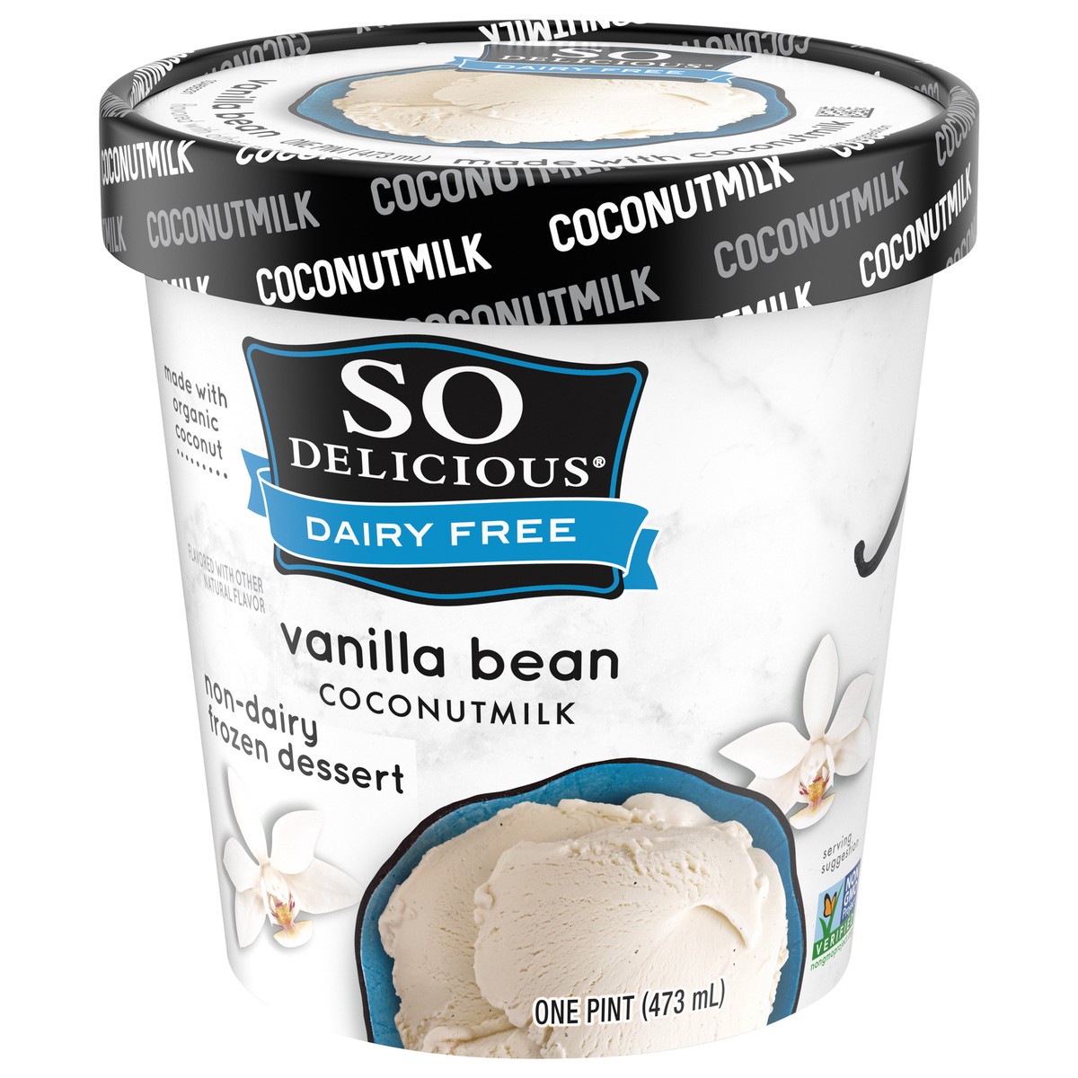 slide 15 of 15, So Delicious Dairy Free Vanilla Bean Coconut Milk Frozen Dessert, 16 oz