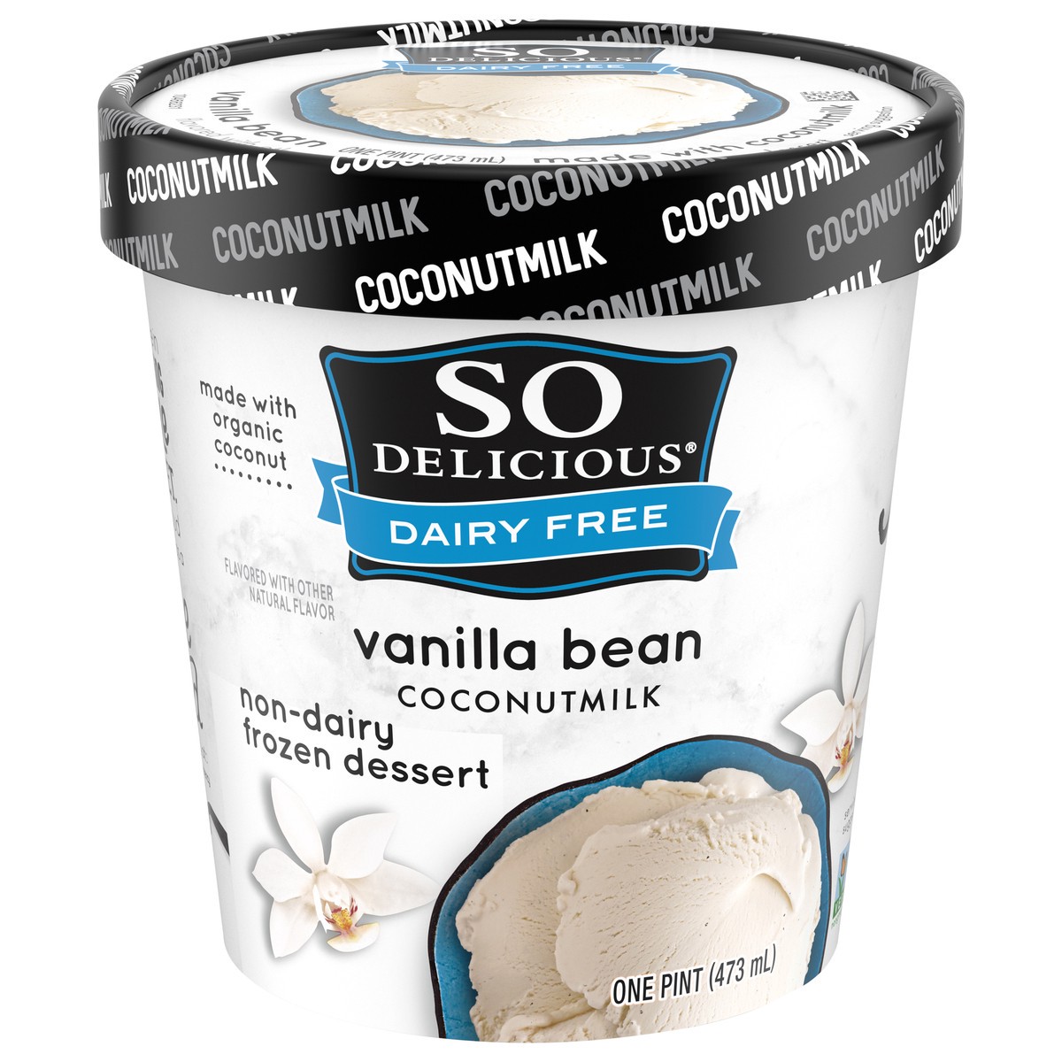 slide 8 of 15, So Delicious Dairy Free Vanilla Bean Coconut Milk Frozen Dessert, 16 oz