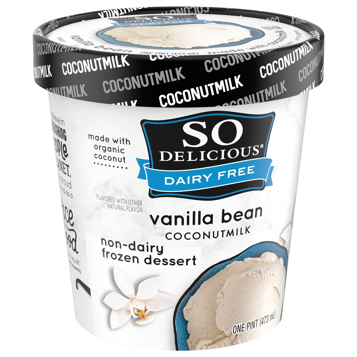 slide 12 of 15, So Delicious Dairy Free Vanilla Bean Coconut Milk Frozen Dessert, 16 oz