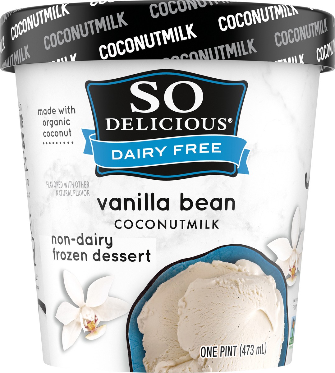 slide 14 of 15, So Delicious Dairy Free Vanilla Bean Coconut Milk Frozen Dessert, 16 oz