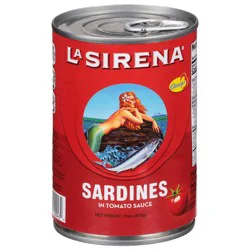 La Sirena Sardines in Tomato Sauce 15 oz