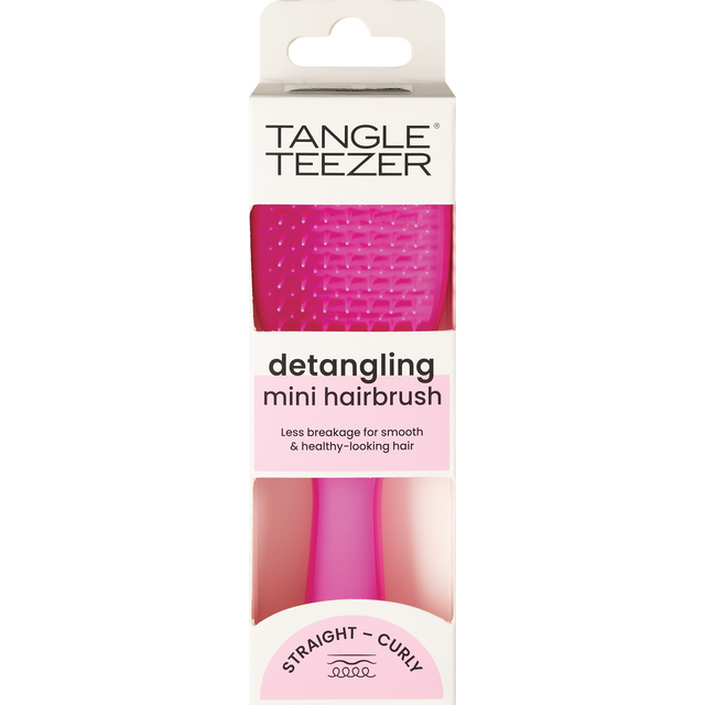 slide 1 of 1, Tangle Teezer Detangling Hair Brush Mini 1 ea, 1 ct