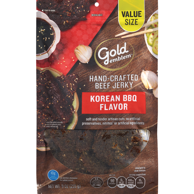 slide 1 of 1, GE Korean Bbq Jerky, 1 ct