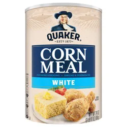 Quaker White Corn Meal Enriched And Degerminated 24 Oz