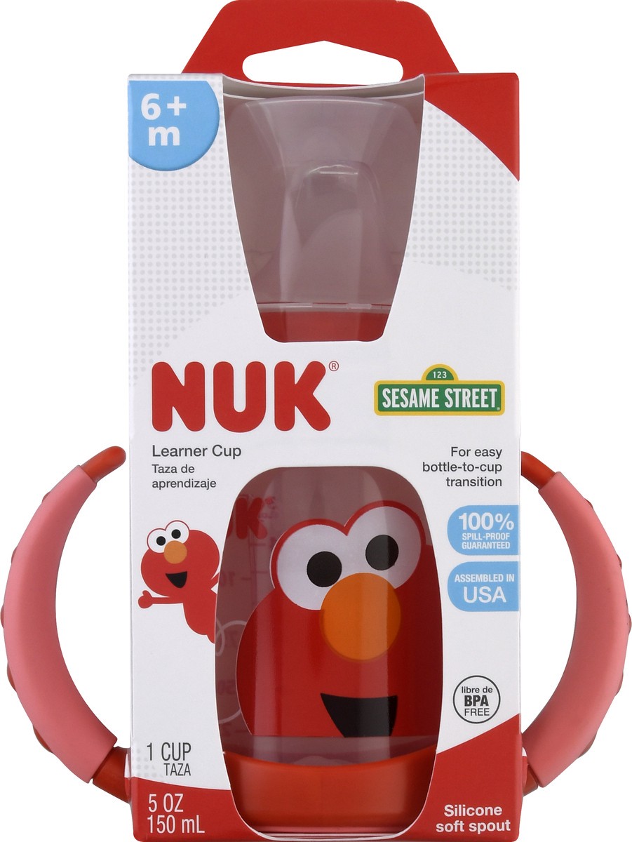 slide 2 of 11, NUK Sesame Street Silicone 5 Ounce Learner Cup 1 ea, 5 oz