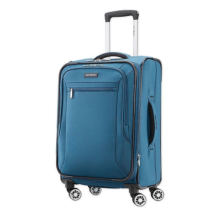 slide 1 of 7, Samsonite Ascella X Softside Spinner Carry On Luggage - Teal, 20 in