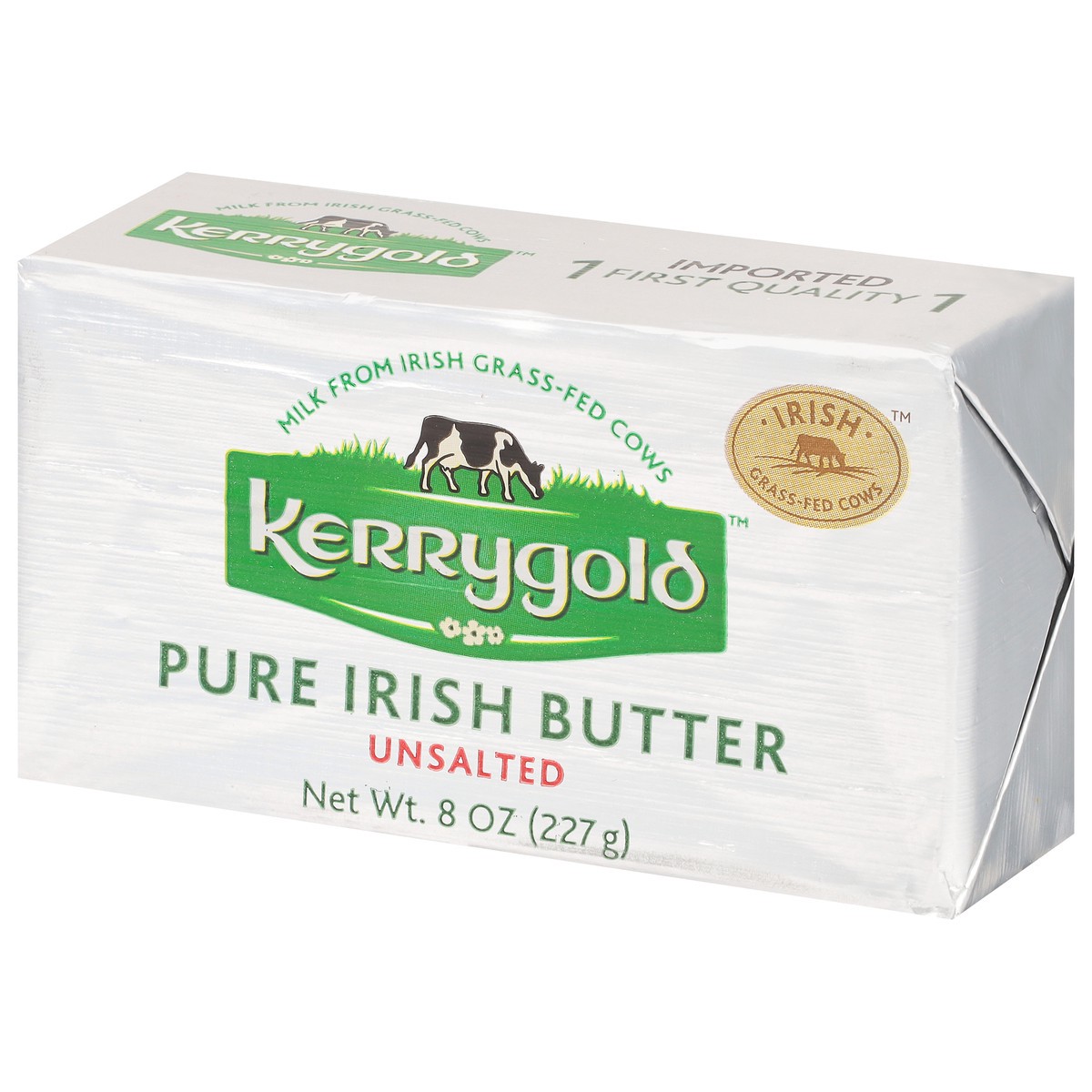slide 6 of 9, Kerrygold Pure Irish Unsalted Butter 8 oz, 8 oz