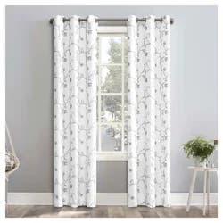 Breah Embroidery Grommet Panel Pair 80x63"