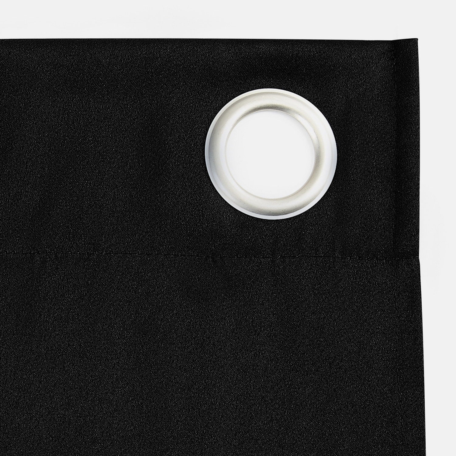 slide 8 of 8, Sun Zero Walter Grommet Panel Pair Black 74x63", 2 ct