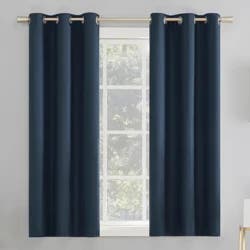 Sun Zero Lichtenberg Doret Navy 74x63"