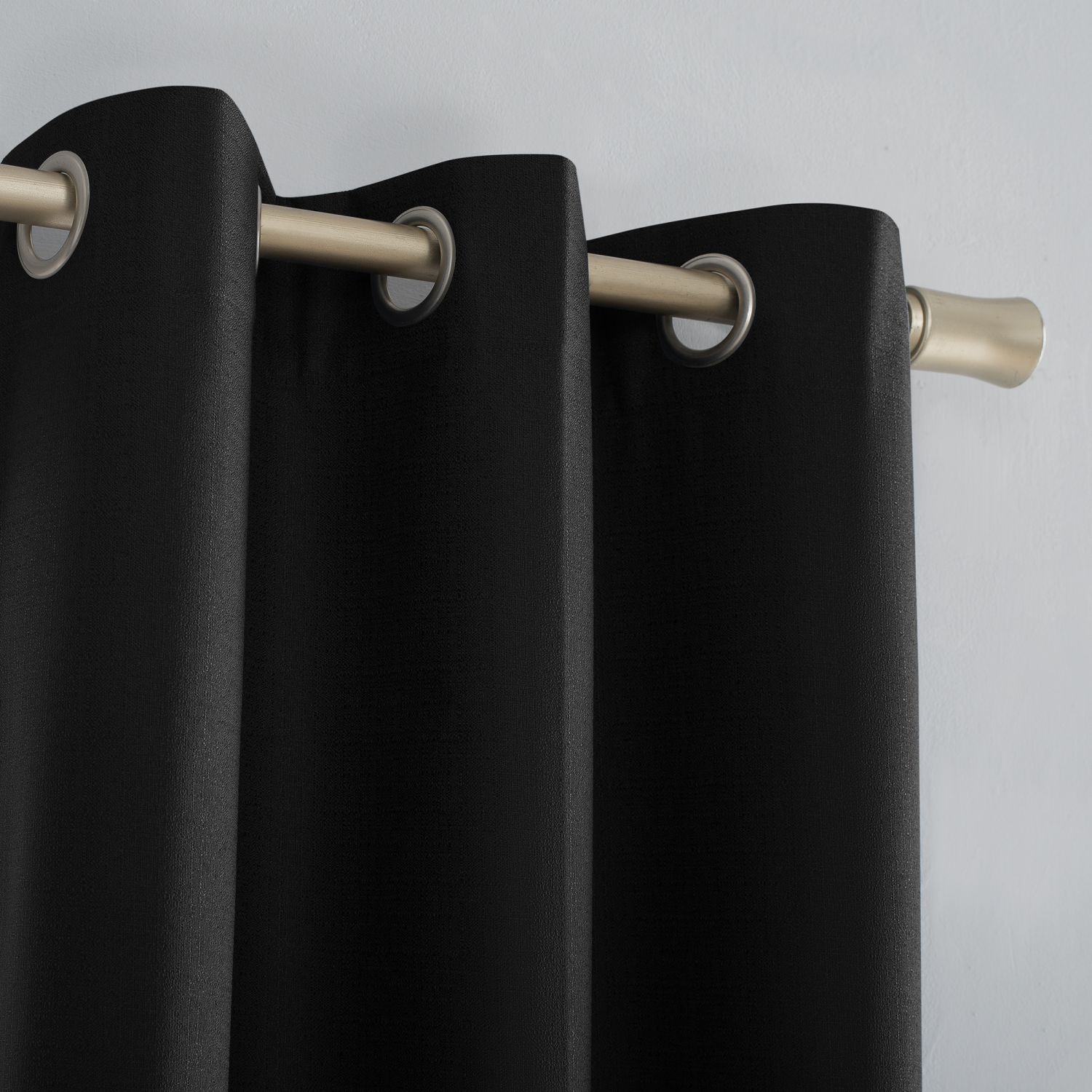 slide 6 of 7, Sun Zero Lichtenberg Doret Black 74x63", 1 ct