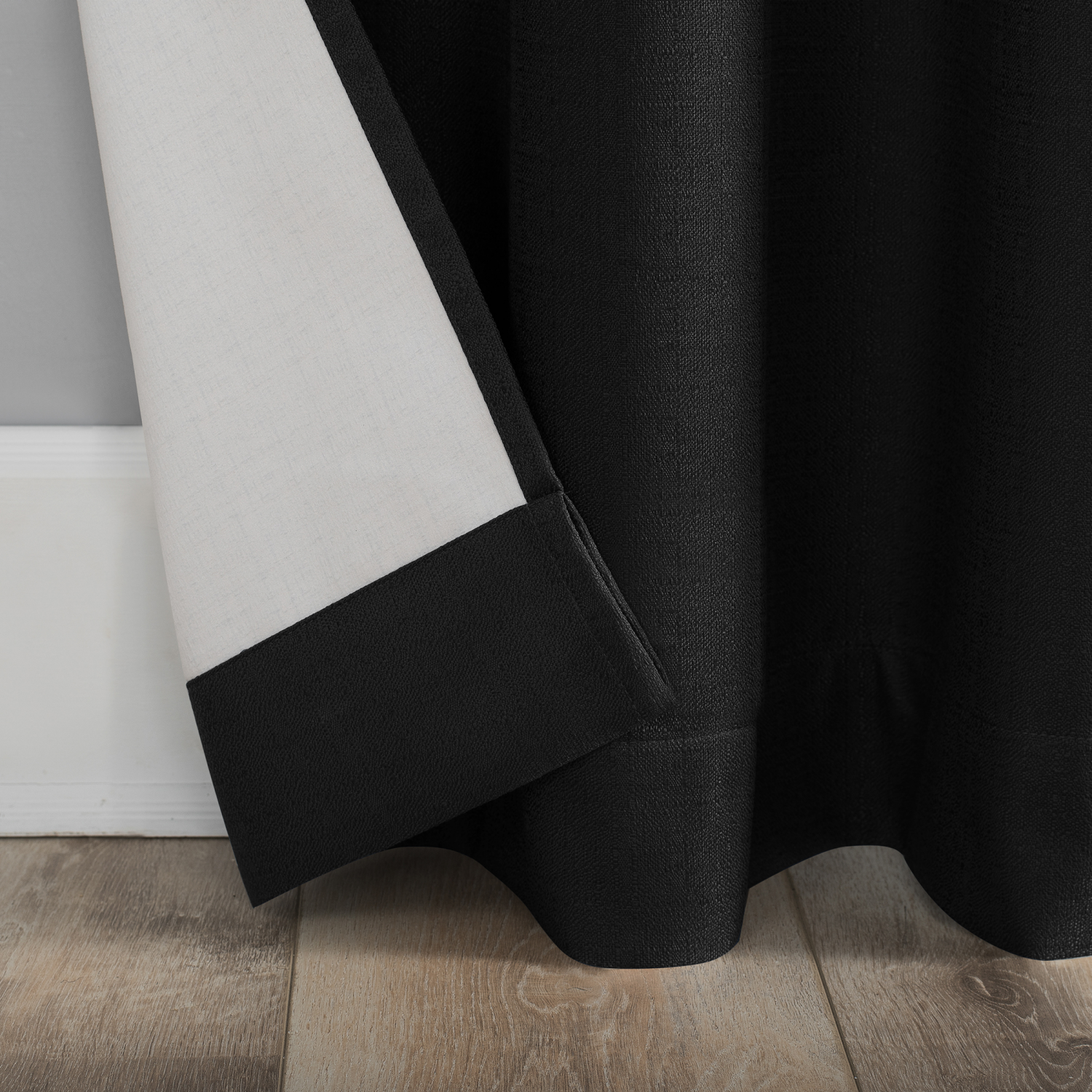 slide 7 of 7, Sun Zero Lichtenberg Doret Black 74x63", 1 ct