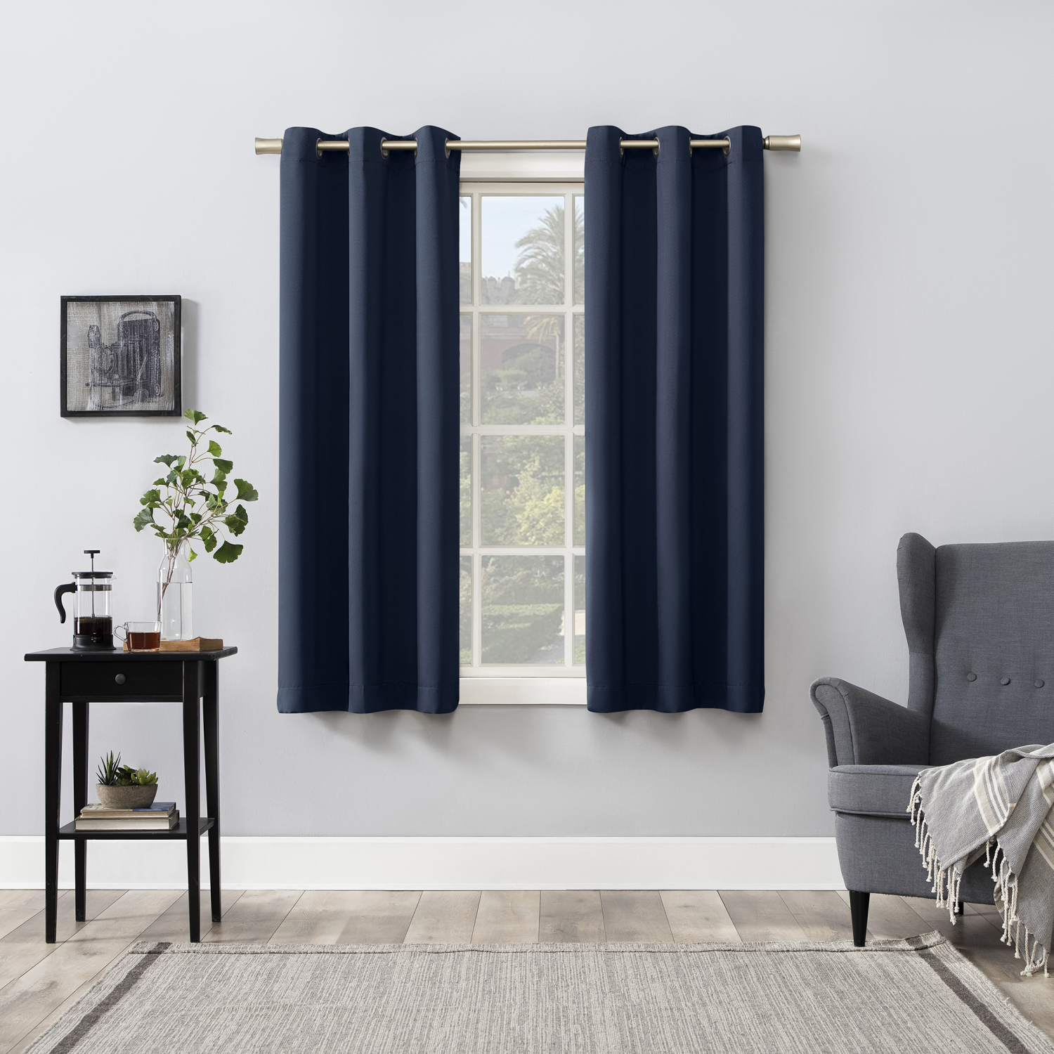 slide 8 of 8, Lichtenberg Walter Navy 74X63'', 1 ct