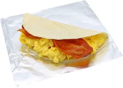Central Market Bacon and Egg Taco