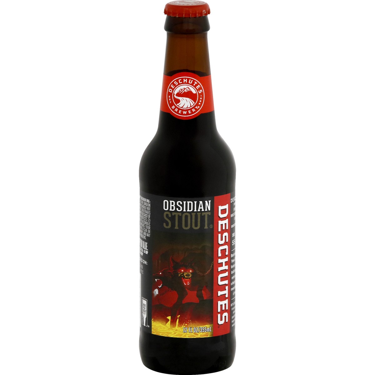 slide 1 of 6, Deschutes Obsidian Stout, 12 fl oz